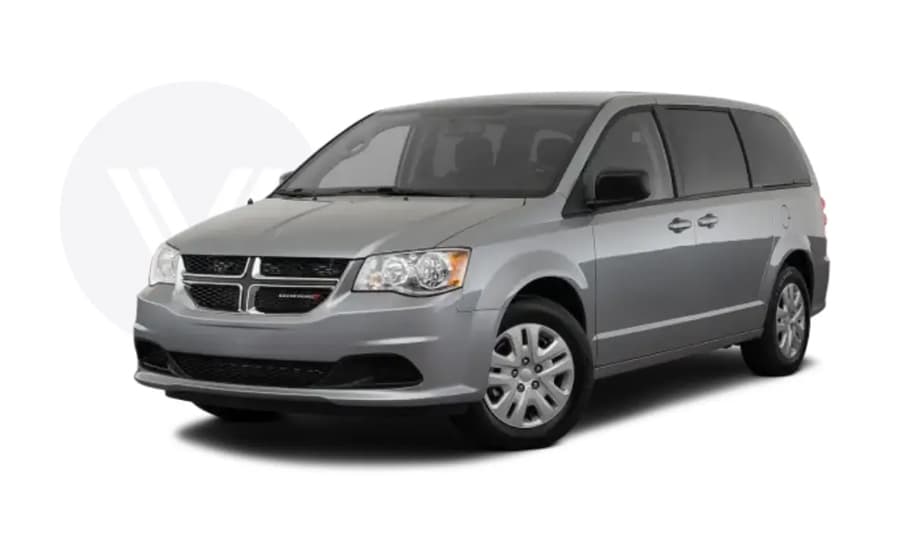 Minivan rental car